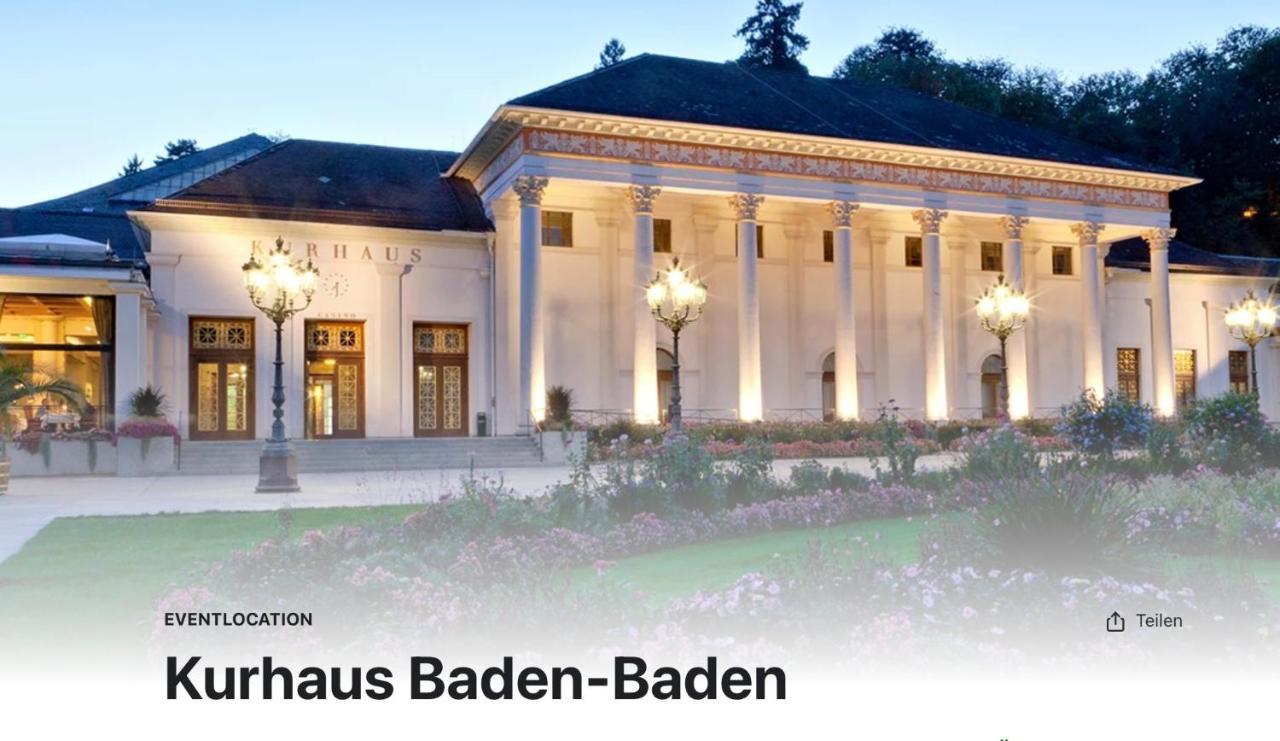 Luxus Apartment Am Fremersberg - Zentral - Mit Sauna & Badewanne Baden-Baden Exteriér fotografie